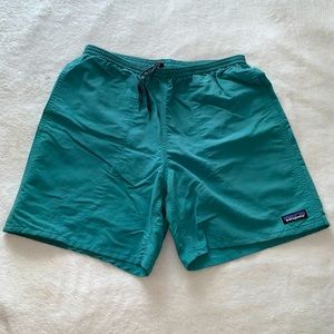 Patagonia Baggies Shorts Aqua Size M w/ Liner